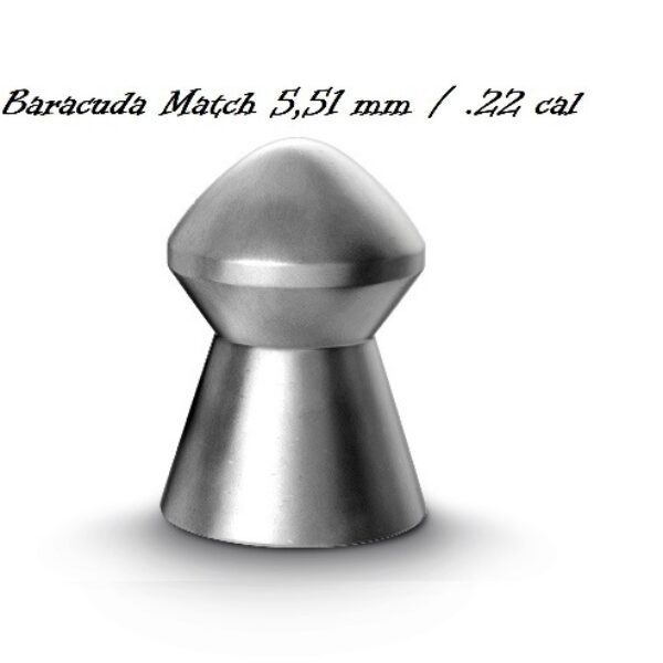 Βλήματα H&N Baracuda Match 5,51 mm