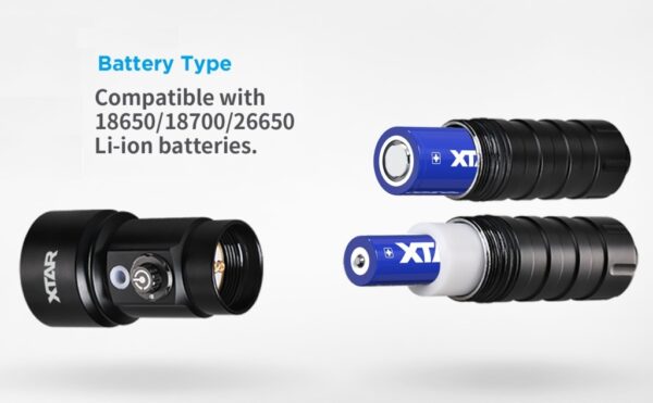 Καταδυτικός Φακός XTAR D26 - Image 9