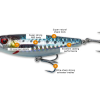 Ψαράκι SAVAGE GEAR 3D Minnow Popper 43 - Image 5